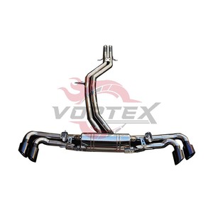 Vortex Stainless Steel Valvetronic Exhaust for Lamborghini Urus 4.0T V8 Catback Performance Muffler Black Tips - Product Image 1