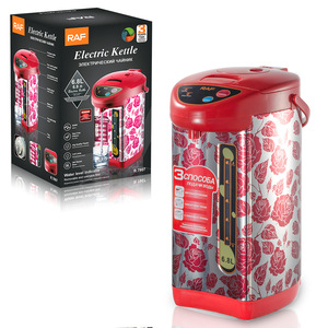 Hervidor Eléctrico Inalámbrico para Hotel y Hogar, Marca Raf, Gran Capacidad, Base Giratoria de 360 Grados - Product Image 4