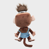Peluche Mascotte Singe Personnalisée OEM ODM, Service de Personnalisation du Logo et de Correction, Jouet en Peluche Animal Personnalisé pour Enfants