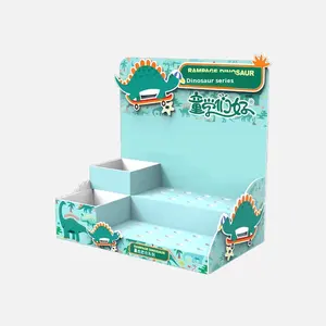 Индивидуальный рекламный стенд из ПВХ с 3 полками для кассовых зон супермаркетов и магазинов у дома - Product Image 2