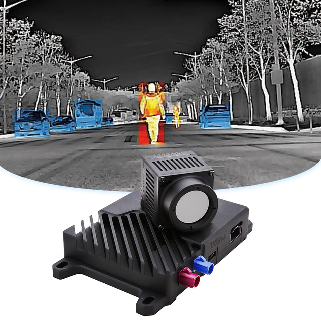 RSNV IP67 Waterproof Avoid Obstacles System Driving Imaging Thermal Infrared Auto Car Night Vision Thermal Camera for Trucks