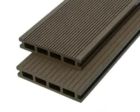 Planche de terrasse en composite bois-plastique anti-UV pour balcon, terrasse, sol extérieur