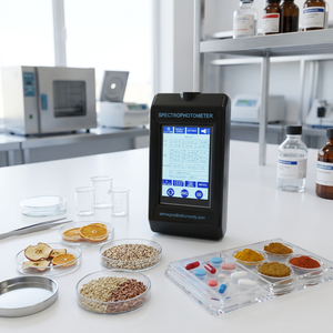 Espectrofotómetro SCECARIPIOMORTER, Medidor de Color para Análisis de Frutas, Granos y Tabletas, Diseño Ergonómico y Simple - Product Image 1