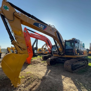 Excavatrice hydraulique d'occasion Caterpillar 29 tonnes CAT329D2 pour chantiers de construction, moteur, pompe, boîte de vitesses et PLC importés d'origine japonaise - Product Image 1