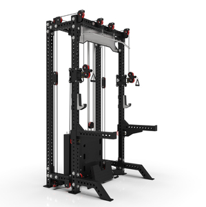 POWERMAN Nouveau Système de Poulies Multifonctionnel pour Entraînement Physique, Crossover, <span class=keywords><strong>Smith</strong></span> Power Rack, Machine <span class=keywords><strong>Smith</strong></span> de Gym - Product Image 2