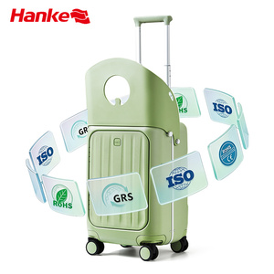 <span class=keywords><strong>Valigia</strong></span> Trolley per Bambini 20 Pollici con Guscio Rigido, Porta USB e Apertura Laterale, Certificata CE RoHS, con Seduta per Bambini - Product Image 1