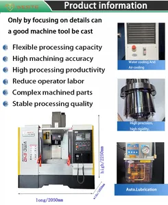 CNCフライス盤VMC650/VMC640/VMC600中国CNCマシニングセンター