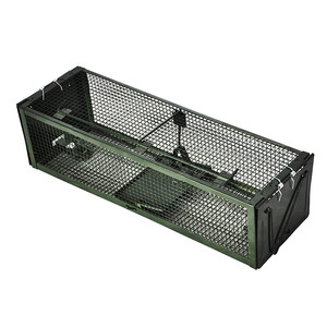 Piège à rats en métal intelligent, humain, en tôle galvanisée, répulsif à souris, piège à souris à l'état solide, cage à rats - Product Image 1
