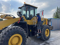 SDLG LG958L Radlader Baumaschine mit Weichai-Motor 17 Tonnen Kapazität 162KW Leistung