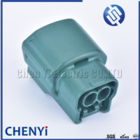Connecteur étanche en plastique pour boîtier automobile femelle, 2 broches, série 2.2, vert, 6189-0775 6918-1594 RS 090