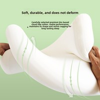 Oreiller de lit Bio Base Cloud Feeling Memory Foam ergonomique pour le soin du cou, doux, respectueux de la peau, qualité hôtel cinq étoiles, usage domestique