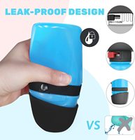 Bouteille d'eau pliable pour animaux de compagnie, bol de voyage personnalisé pour chiens, pratique sans BPA, abreuvoir à l'extérieur