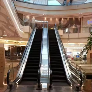 Escaleras Mecánicas Interiores Marca <span class=keywords><strong>FUJI</strong></span> con Acero Inoxidable, Certificación CE, Diseño Contemporáneo para Supermercados - Product Image 1