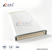 Filtre plissé pour dépoussiéreur 730x80x1540mm, élément filtrant en polyester avec cadre, filtre de remplacement pour fumées industrielles