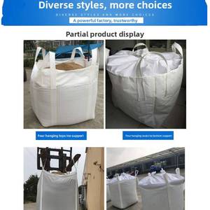 Sac <span class=keywords><strong>de</strong></span> transport en polypropylène (PP) <span class=keywords><strong>de</strong></span> grande capacité avec anneaux <span class=keywords><strong>de</strong></span> sécurité pour <span class=keywords><strong>levage</strong></span> <span class=keywords><strong>de</strong></span> charges lourdes. - Product Image 2