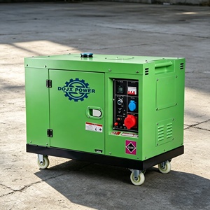 Generatore Diesel Portatile Silenzioso 5/8/10KVA, Avvio Remoto 12V DC, ATS AVR 110V/440V Monofase/Trifase, Alimentazione di Backup Domestica - Product Image 3