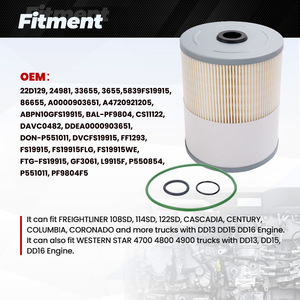 Filtro de aceite para camión FS19915 PF9908 P551005 P551063 para vehículos pesados, piezas de repuesto - Product Image 2