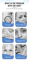 Appareil de Dermabrasion à Bulles d'Air pour Nettoyage en Profondeur et Raffermissement de la Peau, Instrument de Rajeunissement pour Massage Corporel - Utilisation en Salon et Spa