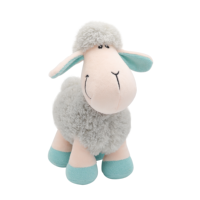 Jouet animal personnalisé conception en peluche mouton lapin de Pâques oreiller jouets personnage de dessin animé cadeaux d'anniversaire pour animaux en peluche jouets