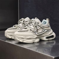 Vente en gros de baskets décontractées de haute qualité pour hommes tendance chaussures de marche de style sportif avec semelle intérieure en PU pour la course à pied de l'usine de Chine