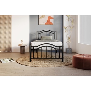 BELİNAY Struttura Letto in Metallo Durevole Silenziosa 6 Gambe di Supporto T 10 Listelli Profilati Altezza 28 cm Colori Opachi a - Product Image 2