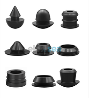 Bouchons en silicone, bouchons coniques, bouchons en caoutchouc amortisseurs pour portes de boîtes électriques, bouchons de trou, embouts de finition