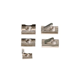 Zhifei Stainless Steel Spring Nuts M5 M6 M8 For 2020 3030 4040 Profiles Rear Mounted Polished Finish Metric Size - Product Image 2