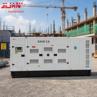 Générateur silencieux Weichai Baudouin 8M33D800E200 triphasé 640kW 800kVA 900kVA 1000kVA 1MW pour système mini-réseau hybride