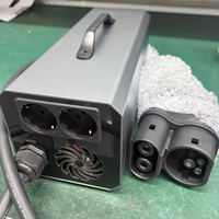 Adaptateur de décharge EV portable 3,5 kW V2L, prise NACS CCS2 CCS1 EU Type F, prise de courant véhicule-chargeur pour véhicules électriques CE