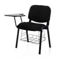 Chaise de réunion de bureau pour conférence en Arabie Saoudite, chaise individuelle pour visiteur, chaise d'école avec tablette d'écriture