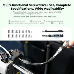 Kit d'outils pour imprimante 3D Creality, 74 pièces, avec étui de transport, pour toutes les imprimantes 3D FDM, assemblage, démontage, finition, coupe de filament, chrome - Product Image 5