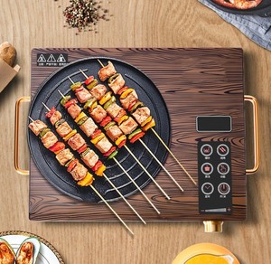 Vente en gros de cuisinière électrique domestique 2200W, plaques chauffantes infrarouges, cuisinière électrique en céramique <span class=keywords><strong>Silver</strong></span> <span class=keywords><strong>Crest</strong></span>, cuisinière à induction infrarouge - Product Image 6