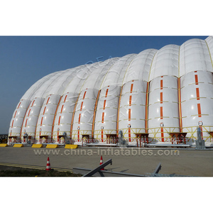 Tente de réception modulaire <span class=keywords><strong>gonflable</strong></span> grand format, imperméable, pour extérieur, avec pompe à air électrique, style industriel, pour hélicoptères - Product Image 3
