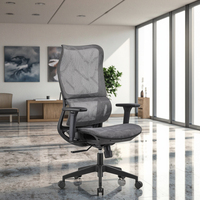 Chaise de bureau ergonomique moderne de luxe 2025 avec support lombaire réglable, rotation confortable à gravité zéro, capacité de charge de 250 livres