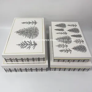 Gold foil paper Christmas holiday <b>wedding</b> gift <b>box</b>, cosmetics, toys, games, packaging <b>box</b>, customizable according to demand - Product Image 5