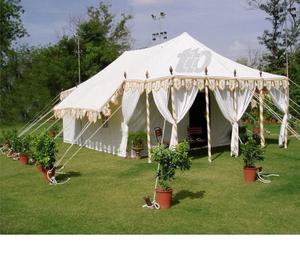 Blanc élégant pour la conception de tente de chalet suisse moderne classique indien romantique toile décoration extérieure pour les mariages fêtes nouveau - Product Image 2