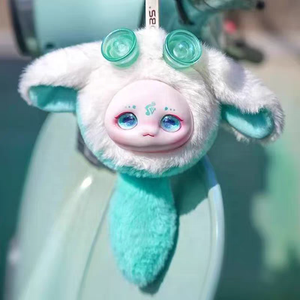Authentique Star Card Dream Girl Lucky Cloud Elf Porte-clés Pendentif Breloque pour Itabag Poupée en vinyle et peluche Boîte mystère Jouet mignon pour animal de compagnie Cadeau - Product Image 4