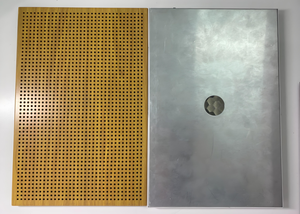 Panneau sandwich d'isolation thermique en nid d'abeille en aluminium perforé, panneau acoustique décoratif en aluminium, panneau en nid d'abeille en aluminium - Product Image 2