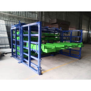 Sistema de estantería de almacenamiento de chapa tipo cajón para ahorrar espacio, estantes y estantes de almacenamiento de Metal para palés resistentes - Product Image 4