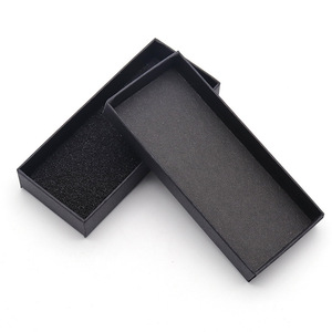 Caja para Cigarros Lubanzuo, Rectangular, de Cartón Negro, Resistente a la Humedad, Acabado Mate, Embalaje General - Product Image 4