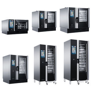 Eléctrico 4 6 10 Bandejas Convección Panadería Combi Horno Vapor <span class=keywords><strong>Restaurante</strong></span> & Hotel Suministros Combi Horno - Product Image 1