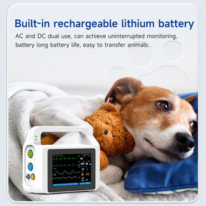 सिस्टम उपकरण निगरानी बहु-पैरामीटर रोगी पालतू जानवर छोटे बड़े पशुधन पशु पशु पशु पशु पशु पशु चिकित्सा महत्वपूर्ण संकेत मॉनिटर - Product Image 3