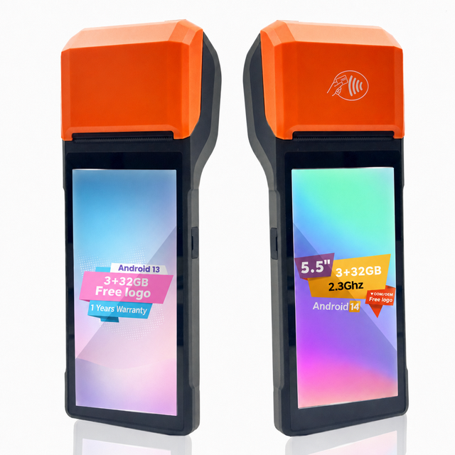 Android Pos Payment H10 H10P H10S H10C Mini Handheld Terminal with Printer Support NFC Card Reader Mobile POS System Machine
