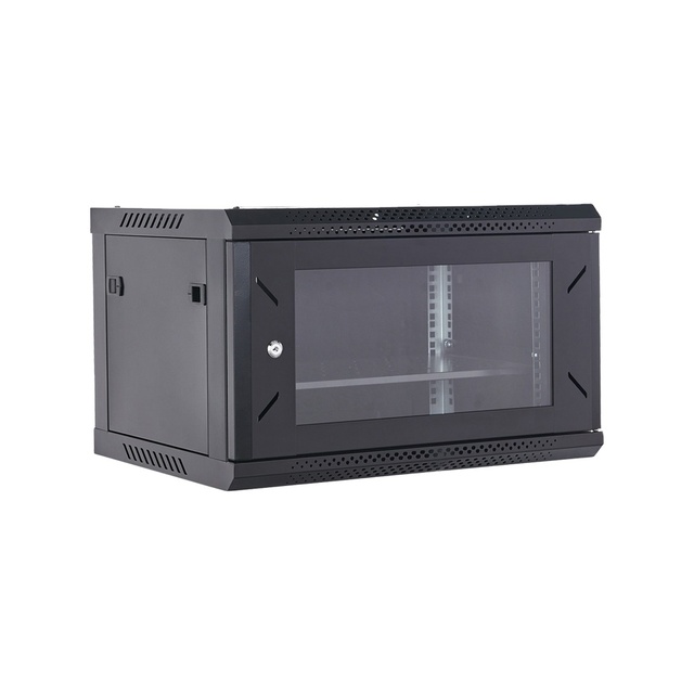 CE ISO RHOS 600mm*450mm*6U Switch Router Telecom Enclosure Box 6U Cabinet Network Wall Mount Server Rack