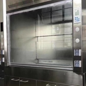 Meubles de laboratoire résistants aux produits chimiques, hotte à fumée canalisée en acier inoxydable 304 - Product Image 3