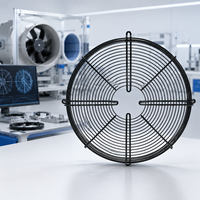 Grille de protection en acier au carbone WindRise YWF-450, conception personnalisée, pour ventilateurs à rotor externe