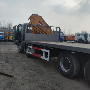 <span class=keywords><strong>Camion</strong></span> <span class=keywords><strong>Usato</strong></span> Shacman F3000 con Pianale e Gru da 12T, <span class=keywords><strong>Camion</strong></span> Gru per Carichi Pesanti Personalizzato con Braccio Pieghevole - Product Image 4