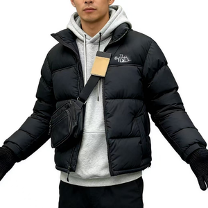 Chaqueta de Plumón para Hombre <span class=keywords><strong>North</strong></span> 1996 Retro Nuptse con Bolsillo Oculto para Gorro, Cortavientos Cálido de Plumón para Invierno - Product Image 3