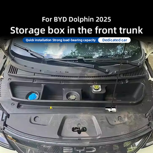Copertura Retrattile per Bagagliaio Auto 2025, Accessorio per la Privacy, Contenitore Portaoggetti Anteriore per BYD Dolphin 2025+ - Product Image 3