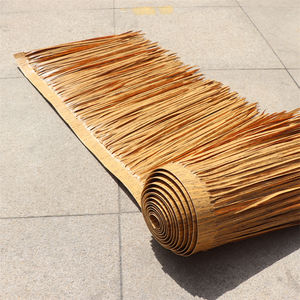 生态塑料草茅草屋面Chaume叶稻草屋面人工合成茅草屋面 - Product Image 3